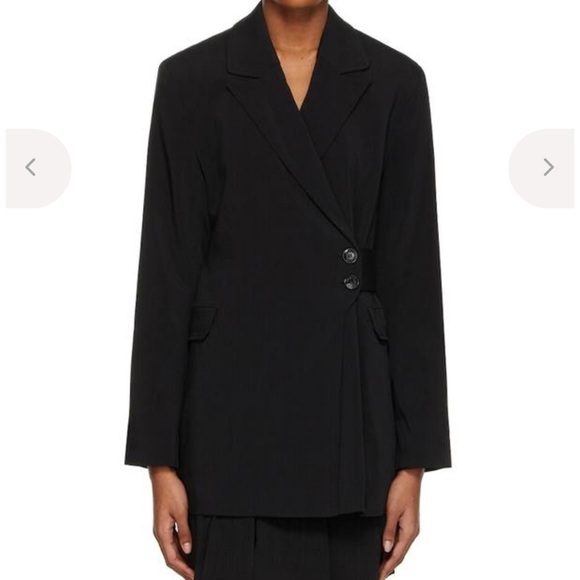 Ganni Jackets & Blazers - Ganni Elegant Black Blazer